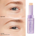 Aurenza Shop face makeup set with shape tape concealer stick and matching brush, ideal for light to medium skin tones.
