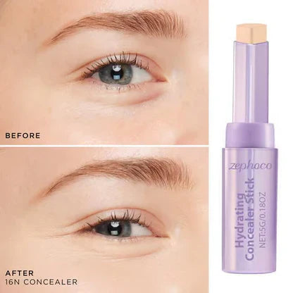 Aurenza Shop face makeup set with shape tape concealer stick and matching brush, ideal for light to medium skin tones.