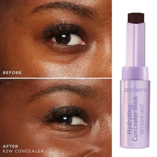 Aurenza Shop face light medium makeup brush and shape tape concealer stick from Tate Big Stick Energy duo, displayed together.