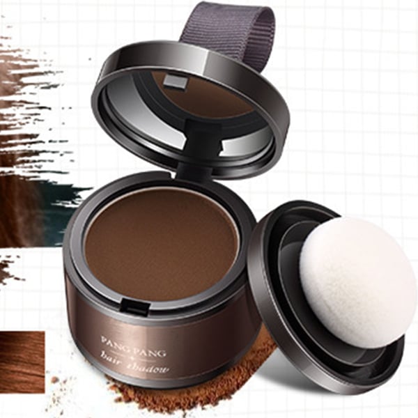 Aureza Shop Kahuna Magic Root Cover Up in brown, a natural-looking hair root concealer for quick touch-ups and color blending.