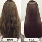 Aurenza Shop plant-based hair coloring cream in natural black, shown in a sleek container for health and beauty use.