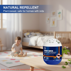 Plant-based indoor mouse repellent gel in a container, designed to keep mice away, part of Aurenza Shop's houseware and kitchen products.