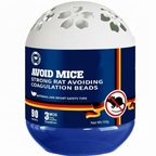 Plant-based indoor mouse repellent gel in a container, designed to keep mice away, part of Aurenza Shop's houseware and kitchen range.