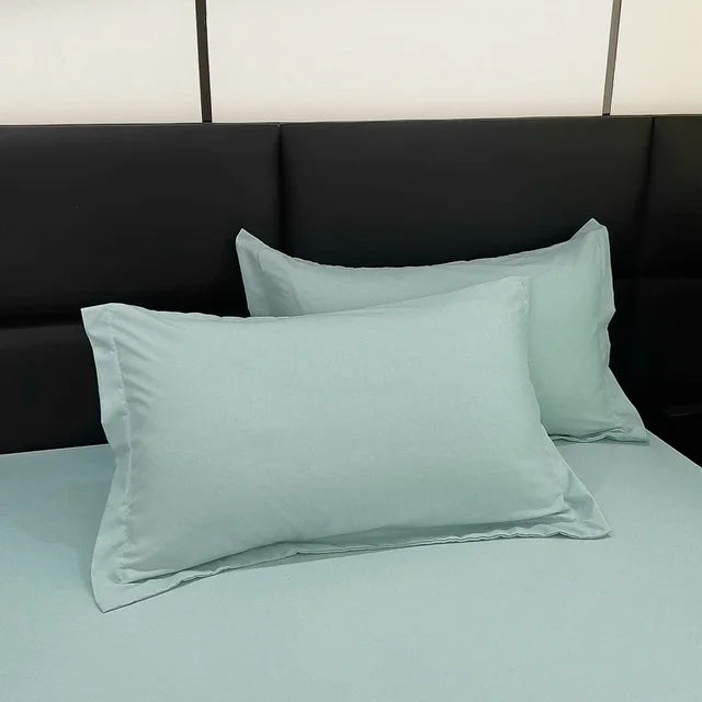 Pink Aurenza Shop ice cooling pillowcase showing smooth, skin-friendly fabric designed for comfort and easy machine washing.