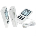 Aurenza 4-in-1 electric muscle stimulator with interferential, high-frequency physiotherapy, TENS, and pulse electrotherapy devices.