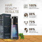 Aurenza Shop light brown and black hair dye shampoo in a cream formula, moisturizing and repairing for men and women.