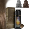 Aurenza Shop light brown 5-color hair dye shampoo for men and women, moisturizing and repairing black hair color cream.