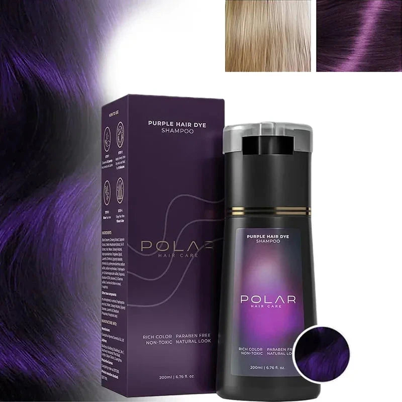 Aurenza Shop light brown hair dye shampoo in 5 colors, moisturizing and repairing cream for men and women, black hair color dye.