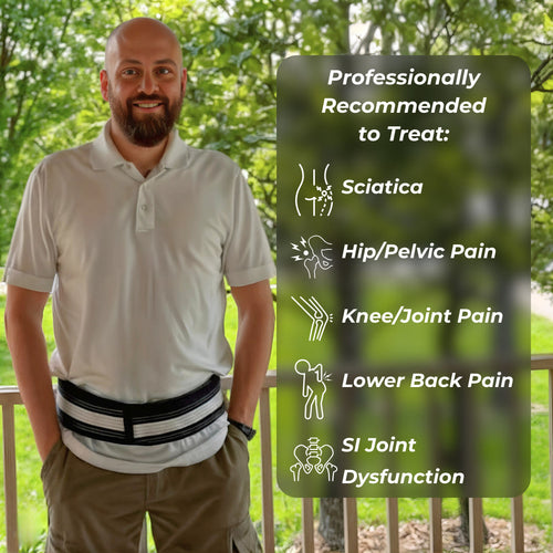 Aurenza Shop cervical relief belt in hip size 30-42 inches, designed to support and alleviate neck and shoulder discomfort.