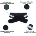 Aurenza Shop cervical relief belt in size 30-42 inches, designed to support neck and shoulder comfort.