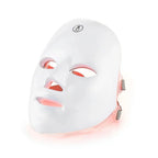 Aurenza Shop Kahuna Red Therapy Facial Mask massager with red LED lights for facial skin rejuvenation and relaxation.