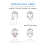 Aurenza Shop Kahuna Red Therapy Facial Mask massager with red silicone surface for facial skin treatment and relaxation.
