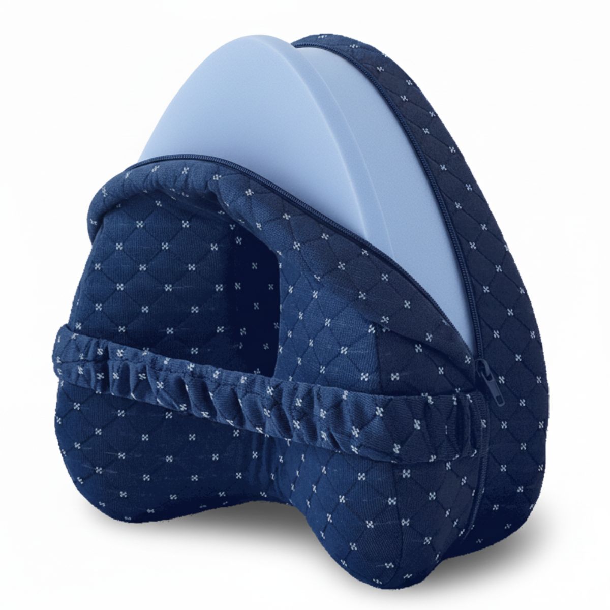 Navy extra case for alignment pillow by Aurenza Shop, showing a soft fabric cover designed for comfort and protection.