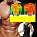 Men's Gynecomastia Compression Tank Top by Aurenza Shop, form-fitting design supports chest and enhances confidence.