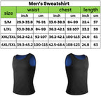 Aurenza Shop MenSlimZ Gynecomastia Compression Tank Top in black, snug fit, designed to provide chest compression for men.