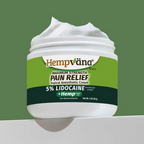 Aurenza Shop 5% Lidocaine Anorectal Pain Relief Cream tube with applicator for hemorrhoid relief and soothing anal discomfort.