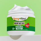 Aurenza Shop pain relief cream tube with label, designed to soothe muscle and joint pain, displayed on a neutral background.