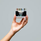 Aurenza Shop Platinum Pain Relief Cream jar with white lid, displaying the product label and cream inside.