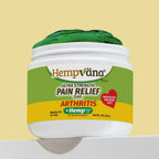 Aurenza Shop arthritis pain relief gel tube showing label and applicator for soothing joint and muscle pain.