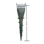 Solar-powered waterproof animal repellent tool from Aurenza Shop, 25.5x6.5cm, designed to deter pests in the garden.