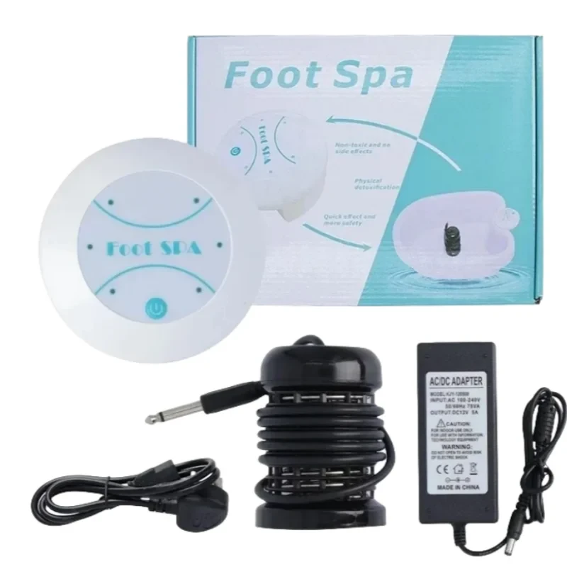 Aurenza Shop Ionic Foot Spa Machine for relaxing massage and pedicure, with basin and EU plug, in a clean, modern design.