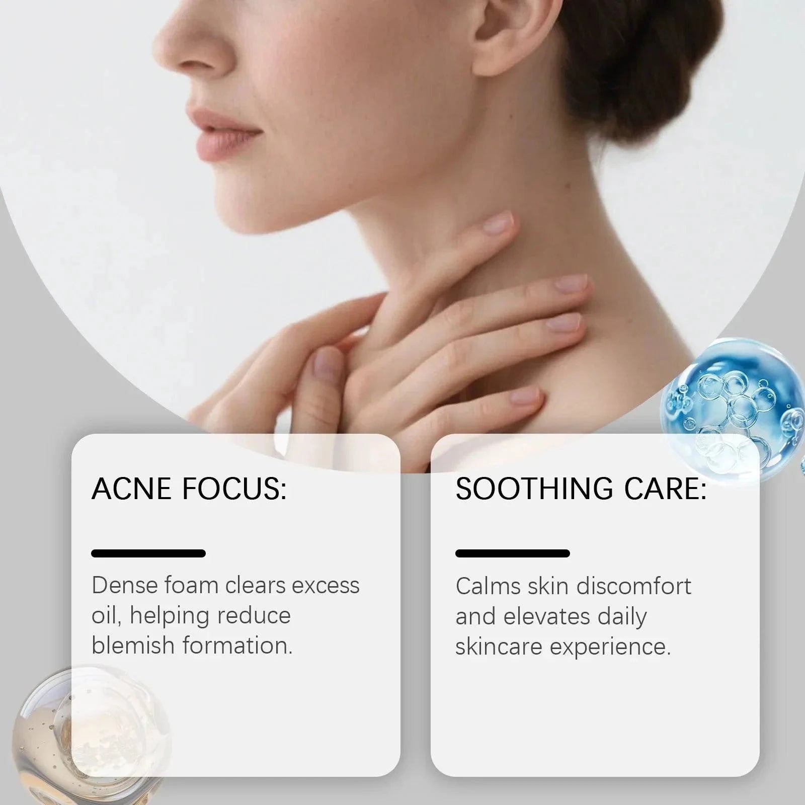 Aurenza Shop Bacne Out Bar Acne Control Soap, natural soap bar for acne-prone skin, shown with its packaging.