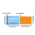 Aurenza Shop Bacne Out Bar Acne Control Soap with natural ingredients for treating back acne and skin clearing.
