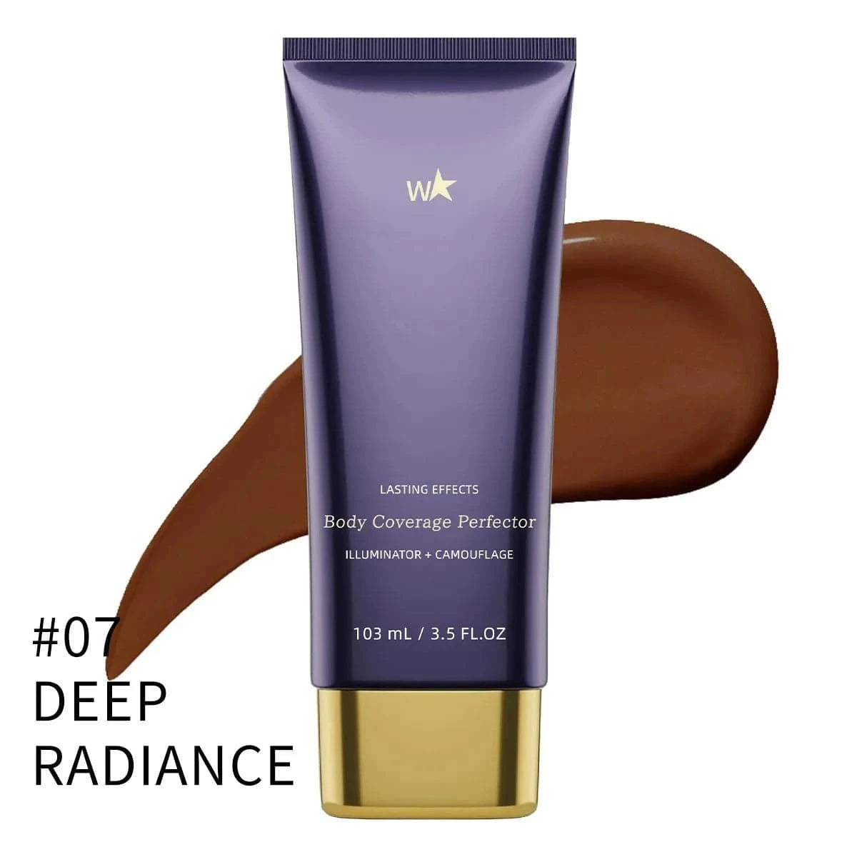 Aurenza Blend Cosmetics waterproof body concealer for legs and body, covering scars, spots, varicose veins, and tattoos.