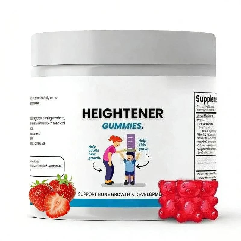 Aurenza Shop bone health capsules gummies for kids, teens, and adults to support natural height growth and strengthen bones.