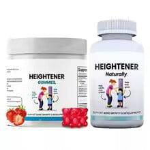 Aurenza Shop Bone Health Capsules Gummies for kids, teens, and adults, showing 60 natural height growth supplement capsules.
