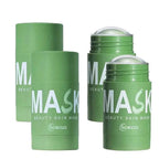 Green Tea Purifying Clay Face Mask by Aurenza Shop, showing the jar of blackhead remover and oil control face mask.