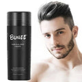 Aurenza Shop BUNEE Hair Fibers 27.5g natural thickening powder for thinning hair, showing the fibers and packaging.
