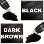 Aurenza Shop BUNEE Hair Fibers 27.5g natural thickening powder for thinning hair in a small jar with a scoop.
