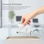 Aurenza Shop electric fascia scraper massager with micro current vibration, 10500RPM for muscle relaxation and skin therapy.