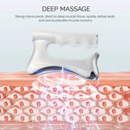 Aurenza Shop electric fascia scraper massager with micro current vibration, 10500RPM for muscle relaxation and fascia release.