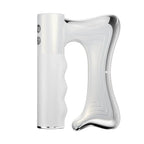 Aurenza Shop electric fascia scraper massager in white, with 10500RPM micro-current vibration for muscle relaxation.