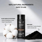 Aurenza Shop hair building fibers for thinning hair, 2-in-1 kit for men and women, showing fibers and application tools.