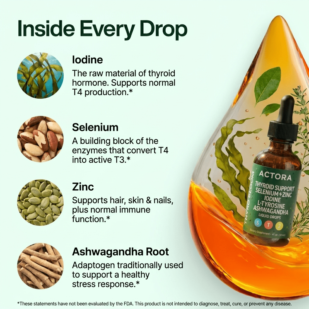 Actora Thyroid Support Drops