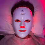 LED Red Light Face Mask for Glowing Looking Skin