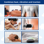 Portable Wireless Lumbar Support Back Massager Pillow