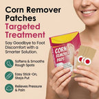 Targeted Corn & Callus Remover Pads (Foot Patches)