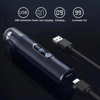 A compact Aurenza Shop mini pocket nose hair trimmer for painless nose, ear, and eyebrow grooming, waterproof and portable for men and women.