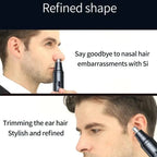 Aurenza Shop mini pocket nose hair trimmer for men and women, waterproof, portable painless clipper for nose, ears, and eyebrows.