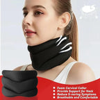Aurenza Shop adjustable neck support pillow designed for ergonomic snoring relief and cervical alignment.