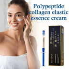 Aurenza Shop Polypeptide Collagen Elasticity Essence Cream jar showing smooth, firm skin and fresh, healthy complexion