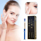 Aurenza Polypeptide Collagen Elasticity Essence Cream jar showing the product label and cream texture for dry skin and fine lines.