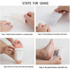 100pcs Foot Pads Toxins Fit Health Care Patch Cleanse Adhesive Slim