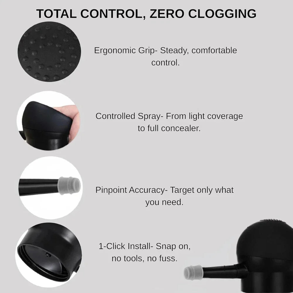 Hair Building Fibers for Thinning Hair for Men Women, 2-In-1 Kit- Enhancements B