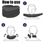 Neck Support Pillow for Ergonomic Snoring Relief, Adjustable Cervical Al