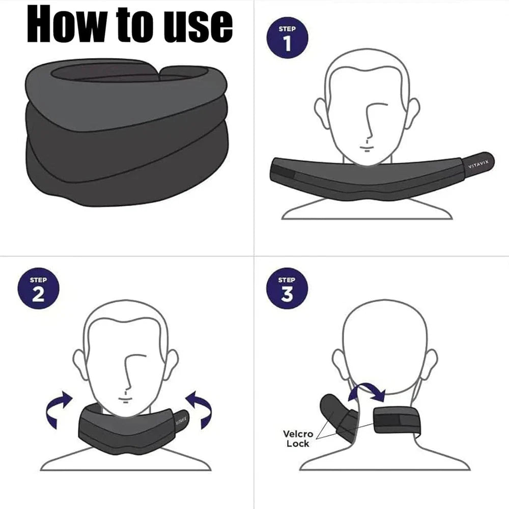 Neck Support Pillow for Ergonomic Snoring Relief, Adjustable Cervical Al